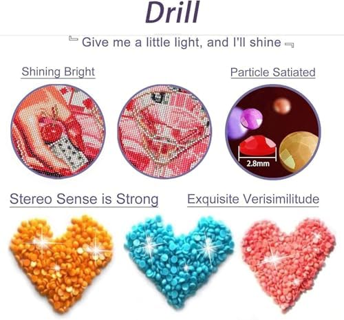 Square Diamond Art Kits for Adults Cute Diamond Painting Kit for Beginner - Image 7
