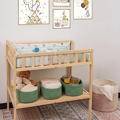 CubesLand Cube Shelf Closet Storage Rope Cotton Baskets Bins Set 2 - Image 3