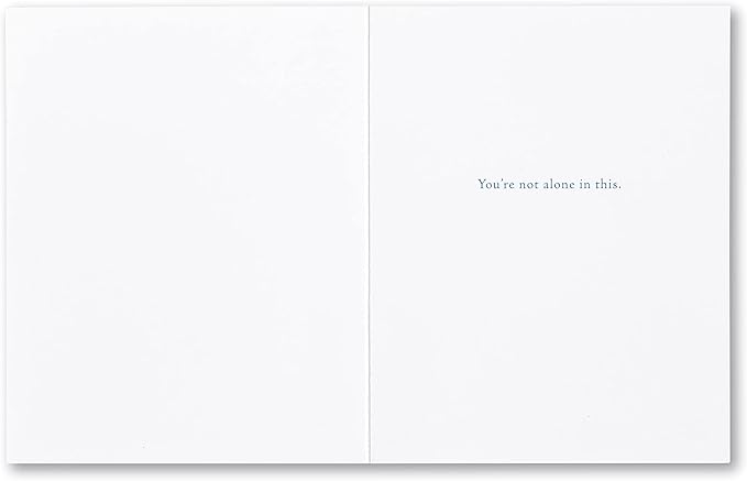 Compendium Positively Green 4-Pack of Encouragement Cards – Courage dear, heart (Four Cards Total, One Design, with Envelopes)