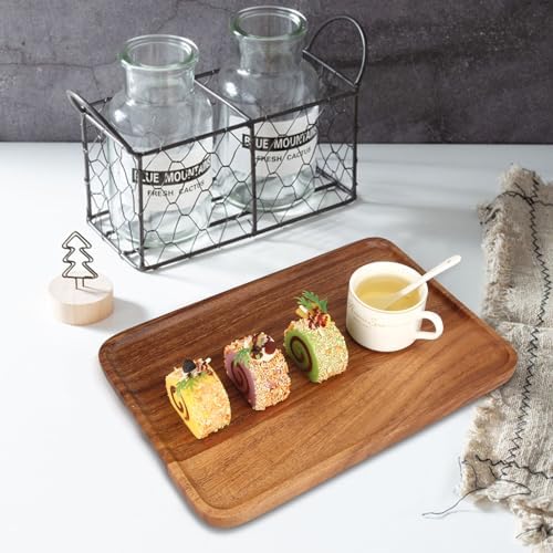 Acacia Wood Trays Large Cheese Charcuterie Boards Wooden Serving Platters - Image 7