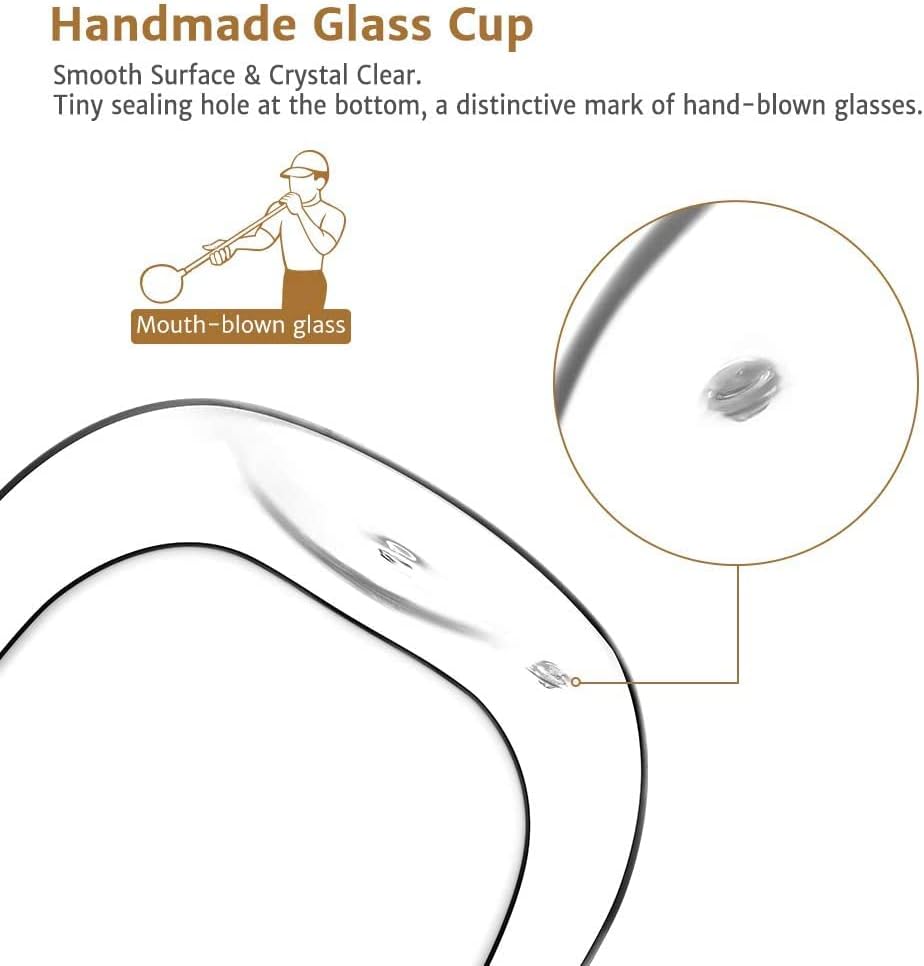 glastal Tea Infuser Mug 14.5oz Double-Walled Glass Teacup Infuser, Black - Image 4