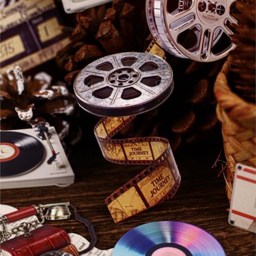 60 Pcs Vintage Media Stickers for Scrapbooking and Journaling - Image 7