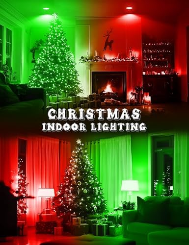 JandCase Christmas Red Green LED Light Bulb Outdoor Decor [4 Pack] - Image 5