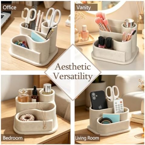 Aesthetic Desk Organizer,Pen Holder for Desk,Modern Office Desk Accessories - Image 5