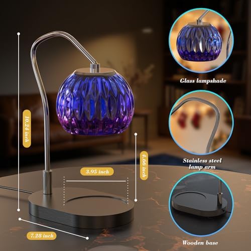 Candle Warmer Lamp with Timer & 4-Level Dimmer, Modern Decor - Image 5