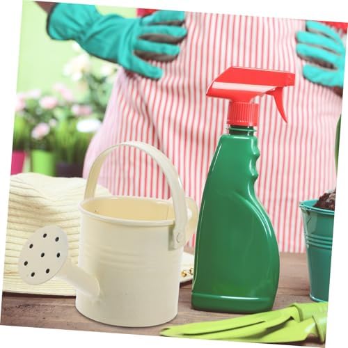 Sosoport Cute Watering Can for Indoor Plants Mini Indoor Flower Pot with Handle Small Watering Can Set Perfect for Home Decor - Image 5