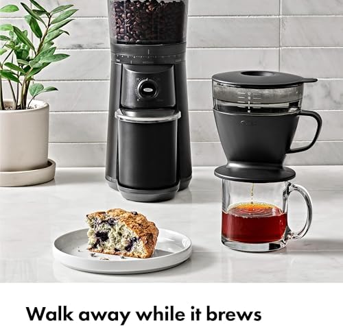 OXO Brew Single Serve Pour-Over Coffee Maker, 12 oz. - Matte Black - Image 2