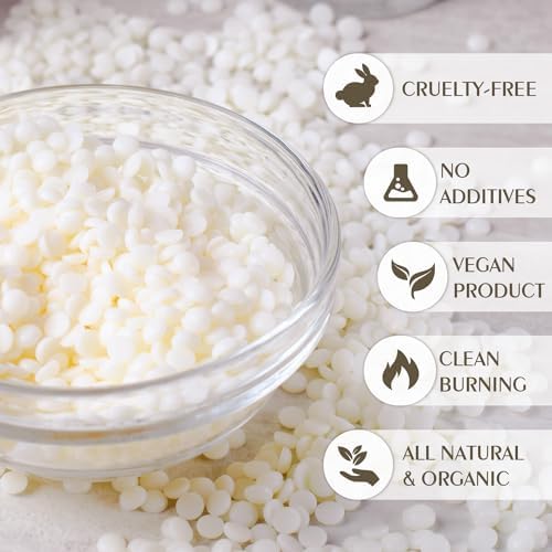 Soy Wax, Waxcanpy Natural Candle Wax, Organic Soy Wax for Candle Making from Farm, No Additives, Harmless and Pure (2lb) - Image 3