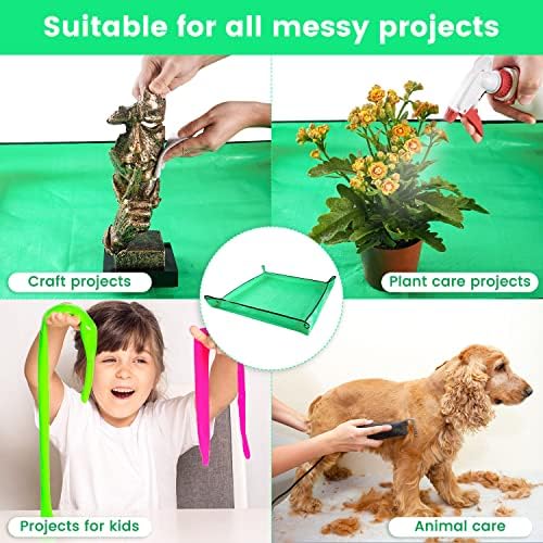 Extra Large Waterproof Potting Mat for Indoor Plant Transplanting and Mess Control, Table Top Potting Tray Repotting Mat Birthday Gifts for Plant Lovers Gardening Gifts for Women - Image 2