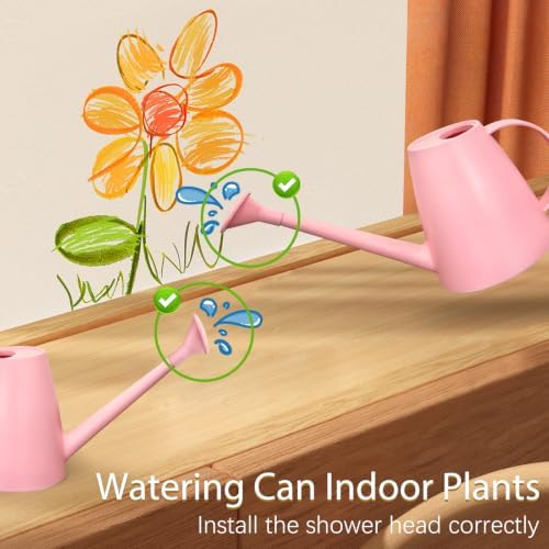 60 oz Watering Can, Watering Can Indoor Plants, Long Spout Small Water can - Image 6