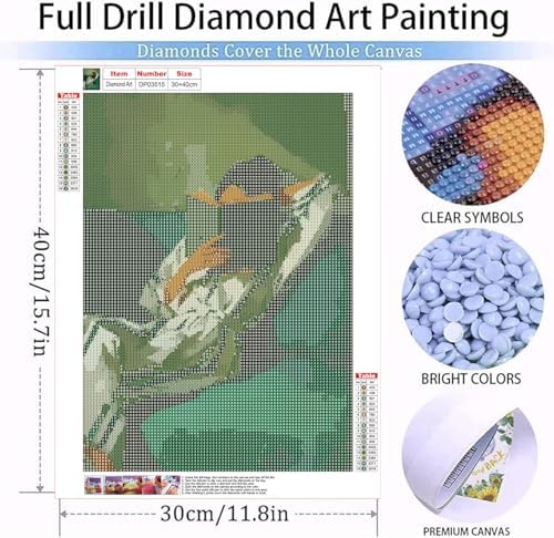 Reading woman Diamond Art Kits for Adult Diamond Painting Kit for Beginner - Image 6