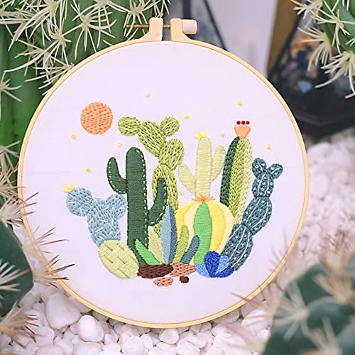 HAND U JOURNEY Basic Embroidery Kit, 28 Stitch Techniques - Image 4