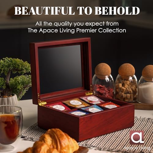 Tea Box - Luxury Wooden Tea Bag Organizer from The Apace Premier Collection - Image 5