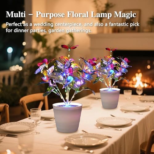 Colorful Butterfly Lamp Decor Gifts for Women Mom Her Daughter Girl Friend - Image 4