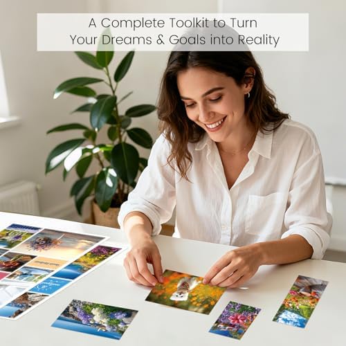 Sawnfay Vision Board Book - 2027 Vision Board Sticker Book - Image 2
