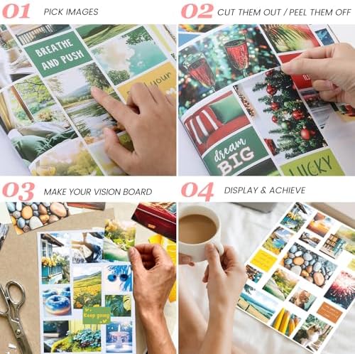 Sawnfay Vision Board Book - 2027 Vision Board Sticker Book - Image 3