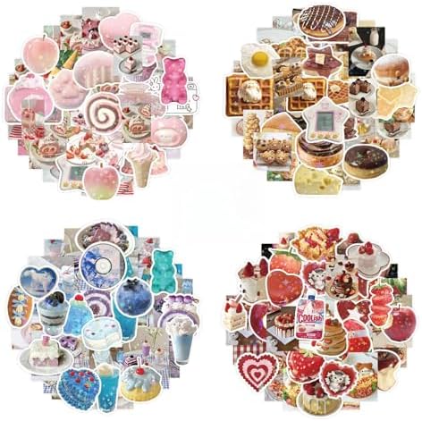400 PCS Japanese Aesthetic Stickers for Adults, Kawaii Animal & Retro Deco Stickers Pack for Journaling, Scrapbook, Planner Decoration, Vision Board & Creative Stationery by JUNKJWBZ%7CPeelStickInspir