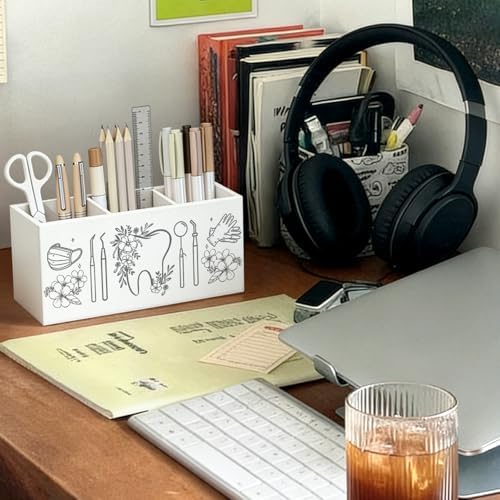 Dentist Gifts Pen Pencil Holder for Desk, Dental Assistant Gift - Image 3