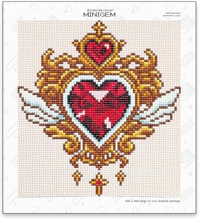 forever young Vowed Heart Minigem Horror Diamond Painting Kits for Adults by FOREVERYOUNG