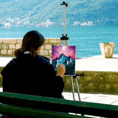 AmazingSpark 12 Set Sip and Paint Kit for Adults Pre Drawn Canvas,Scenery - Image 5