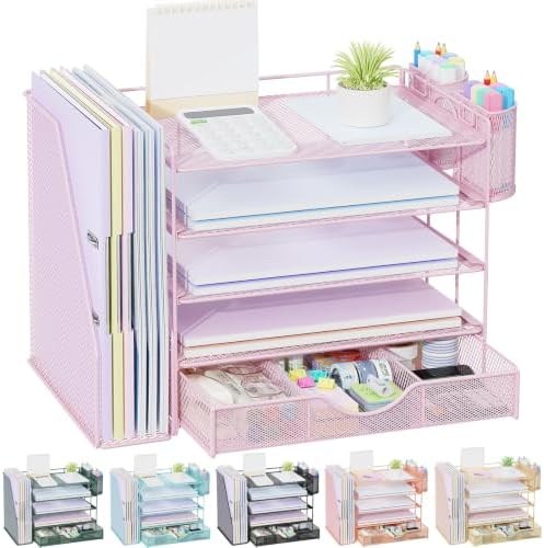 gianotter 5-Tier Desk Organizer with Drawers and File Holders by gianotter
