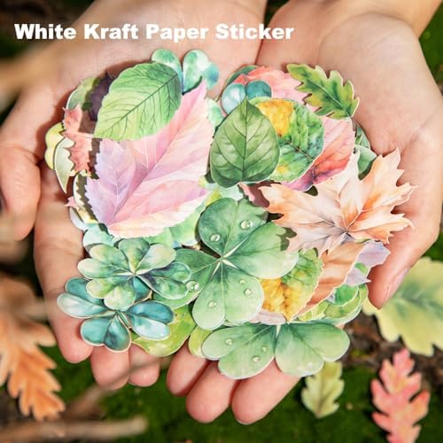270 Pcs Leaf Stickers for Scrapbooking and Journaling - Image 3
