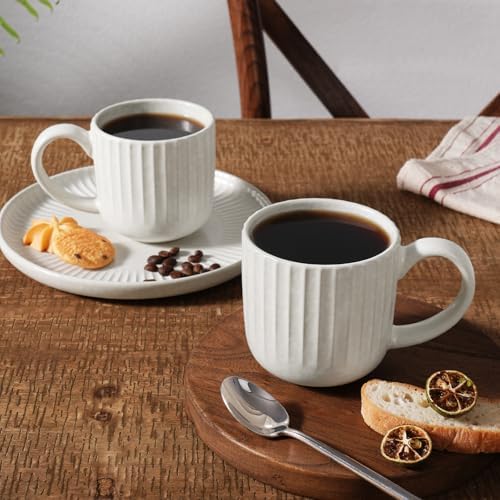 famiware Coffee Mugs Set of 6, Starlight 11 oz Mug Cups Set with Handle - Image 3