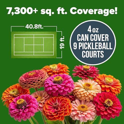 HOME GROWN California Giant Mix Zinnia Seeds, 14,600+ Seeds, Zinnia elegans - Image 7