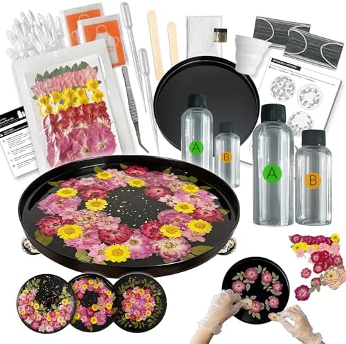 Auraeve All-in-One Craft Resin Tray Kit for Adults, Gift for Women by AuraeveStudio