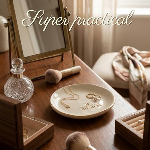 InnoBeta HR Gifts for Women Human Resources Staff, Ceramic Jewelry Tray Decorative Trinket Dish for Rings Earring - Image 5