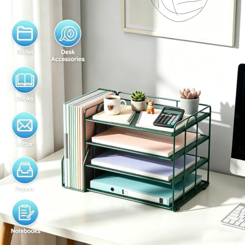 gianotter 4-Tier Paper Organizer With Magazine Holder - Image 2