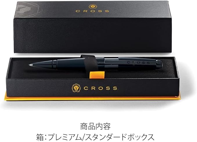 Cross Edge Refillable Rollerball Pen Presented in a Premium Gift Box - Medium Point, Black Ink, Matte Black