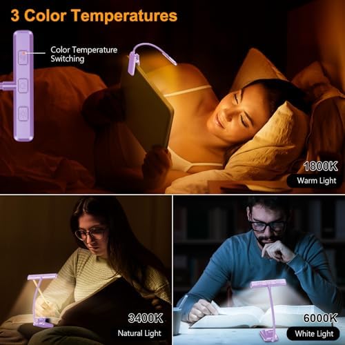 Gritin 19 LED Rechargeable Book Light for Reading in Bed - Image 3