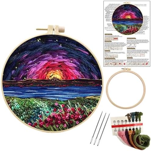 Craft Set for DIY Art Relaxation(The Beauty of The Evening) by Unknown