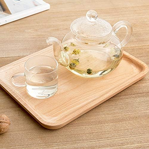 Serving Wooden Tray Salad Plates for Fruit Cookie Platter,7.87*5.12 inch - Image 6