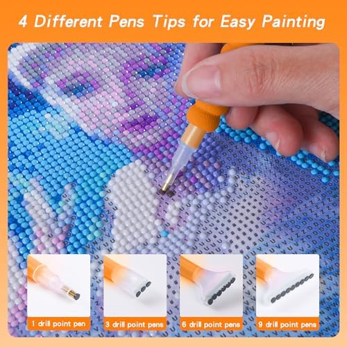 LYMUSUMI 30 Slots Diamond Art Storage Containers Painting Accessories Tools - Image 3