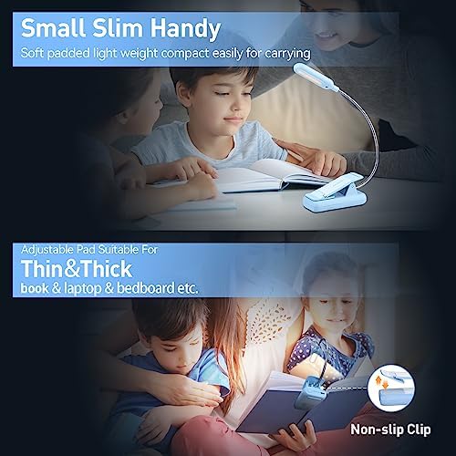 VAVOFO Rechargeable Reading Light, Clip on Book Light for Reading in Bed - Image 4
