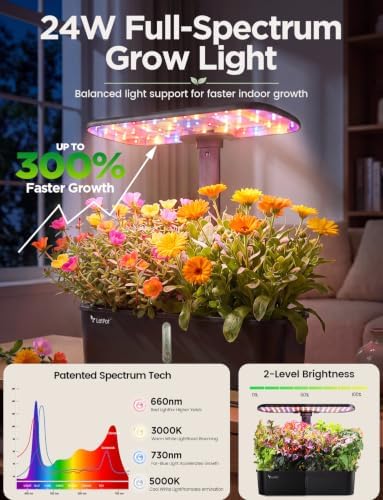 LETPOT LPH-Air 10-Pod Hydroponics Growing System Indoor Garden Kit - Image 3