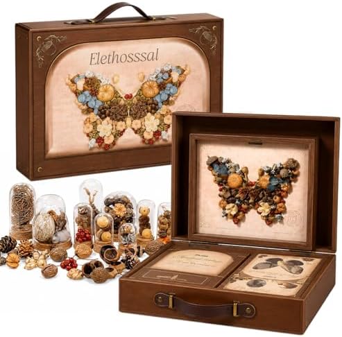 Elethosssal DIY Craft Kit, Arts and Crafts for Adults, Butterfly Art Set by Elethosssal