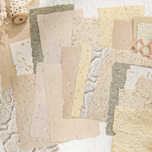 84 Sheets Textured Scrapbook Paper & 3D Embossed Collage Paper - Image 3