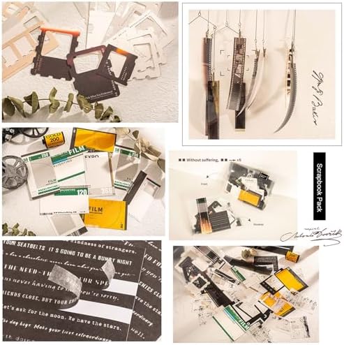 Doraking 94PCS Film Scrapbook Paper Packs for Journaling Supplies Planners - Image 6