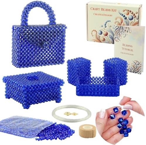 DIY Bead Kit for Adults: Craft Supplies for Weaving Beaded Cute Things by Unknown