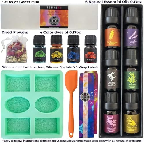 Soap Making Kit for Adults, Make Your Own Soap with Melt & Pour - DIY - Image 4