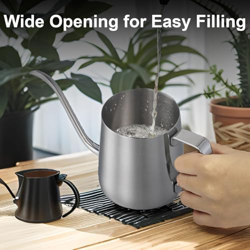 Doseno Small Watering Can for Indoor Plants, Plant Watering Can, 12 oz - Image 4