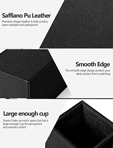 Pen Holder with Wireless Charger, Compatible with iPhone 17/16/15/14/13/12/11/8 Series, Pencil Holder Phone Stand for Desk Home Office, Men Gift Husband Wife Anniversary Dad Birthday Idea Gadget - Image 5