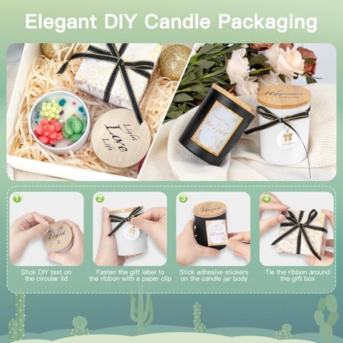 ZEROMX All-in-One Candle Making Kit for Beginners with Digital Melting Pot - Image 4