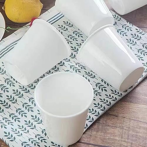 Paper Cup Design Ceramic Mug Eco-Friendly Reusable Cup, Minimalist Home & Office Use. (White & 280 ml) - Image 6