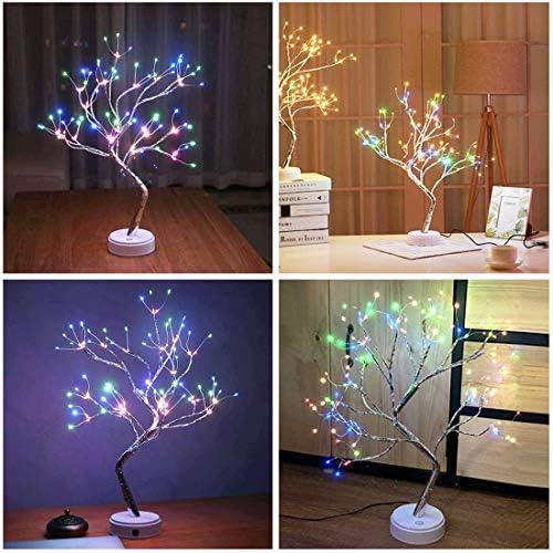 20" 108 LED Tabletop Bonsai Tree Light, Sparkly Fairy Spirit Tree Lights - Image 2