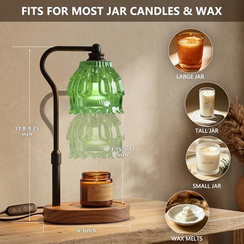 Candle Warmer Lamp with Timer and Wireless Remote Control - Image 5