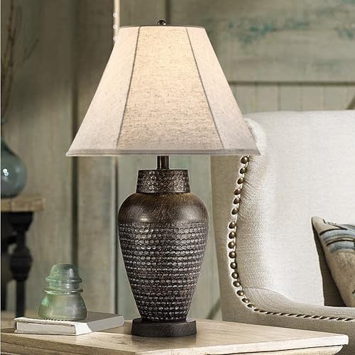 GO&SO Small Beige Lamp Shade for Table Lamps, 6"x13"x9.8" - Image 5